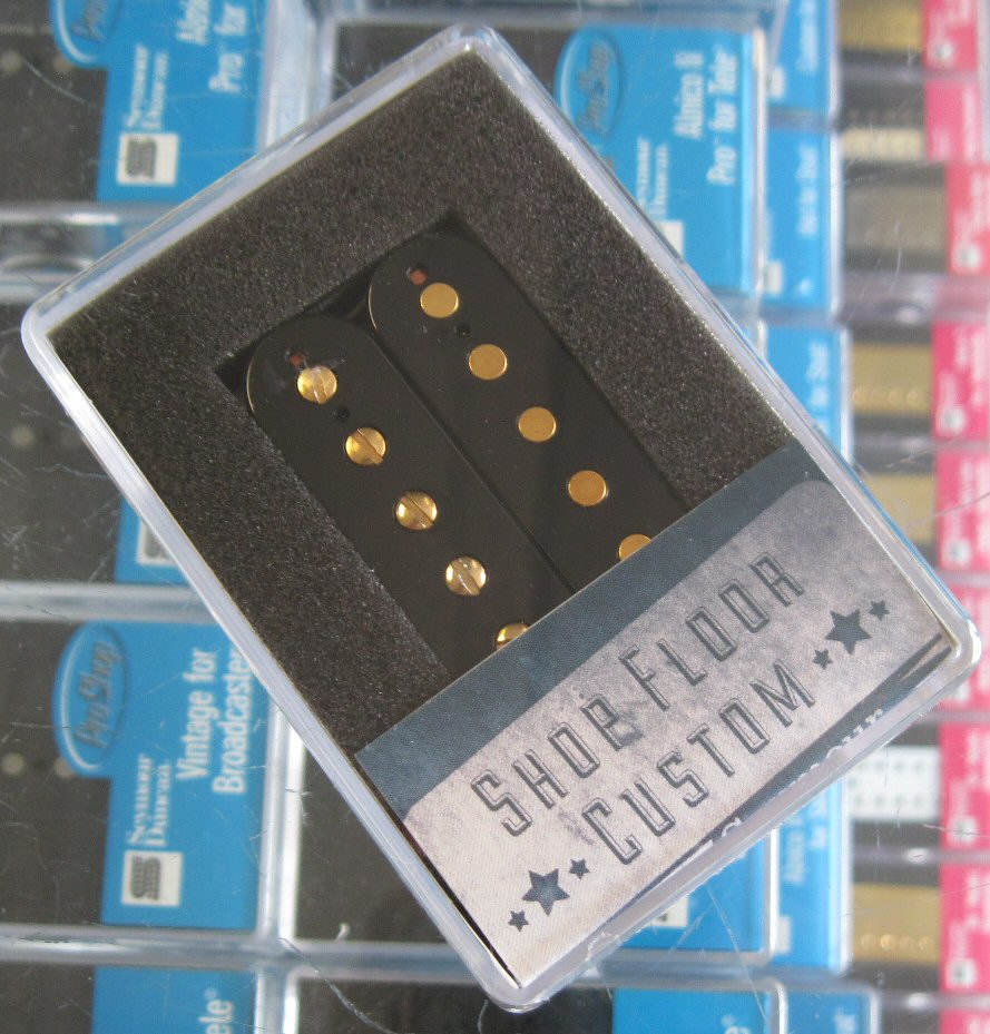 Seymour Duncan SH-4 JB Black No Logo Gold Screws