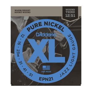 D’Addario EPN21 Pure Nickel 12-51