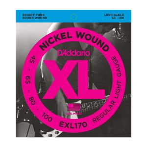 D’Addario EXL170 Long Scale Nickel Wound 45-100