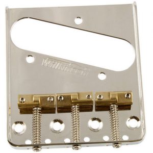 Wilkinson Staggered Saddle Compensated Telecaster Bridge TB-5129-001