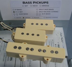 Lindy Fralin P-J Bass Pickups Set Cream