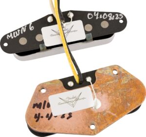 Fender Custom Shop '55/'56 Whiteguard Telecaster Pickups Set 0992165000 - Image 3