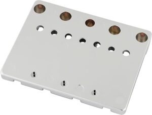 Fender High Mass Bass Bridge IV String-Thru Brass 0994411000 - Image 2