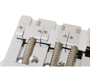 Fender High Mass Bass Bridge IV String-Thru Brass 0994411000 - Image 3
