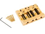 Fender High Mass Bass Bridge IV with Brass Saddles Gold 0994408200